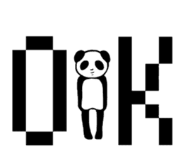 The giant panda, 2. sticker #8862126