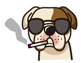 iinu - Bulldog sticker #8862702