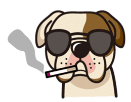 iinu - Bulldog sticker #8862702