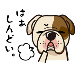iinu - Bulldog sticker #8862718