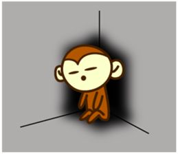 Wookey Monkichi Shiga Kohoku 4 sticker #8863163