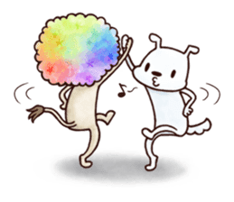 Bibiri Dog and Funny Friends sticker #8863187