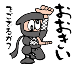 Checking Ninja sticker #8863664