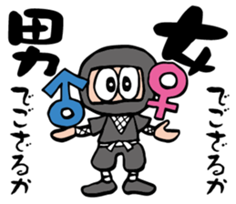 Checking Ninja sticker #8863689