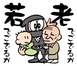 Checking Ninja sticker #8863691