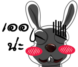 rabbit joke v.001a sticker #8863913