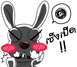 rabbit joke v.001a sticker #8863923