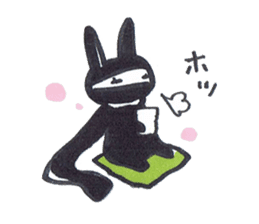 ninzya bunny sticker #8864102