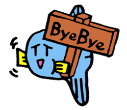 Mr.Sunfish and his boon buddies sticker #8864516