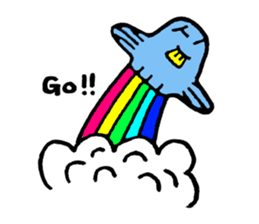 Mr.Sunfish and his boon buddies sticker #8864517