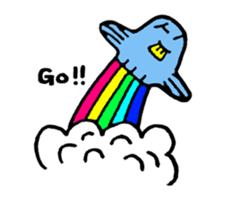 Mr.Sunfish and his boon buddies sticker #8864517