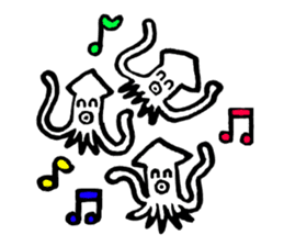 Mr.Sunfish and his boon buddies sticker #8864524