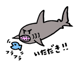 Mr.Sunfish and his boon buddies sticker #8864530