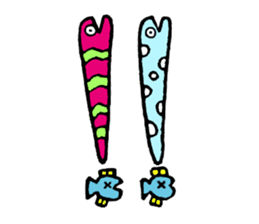 Mr.Sunfish and his boon buddies sticker #8864532