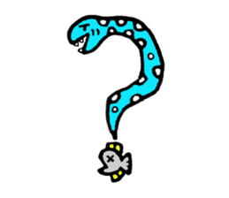 Mr.Sunfish and his boon buddies sticker #8864534