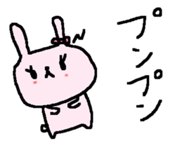 Love sweet 3 rabbits stickers. sticker #8864566