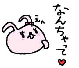 Love sweet 3 rabbits stickers. sticker #8864567