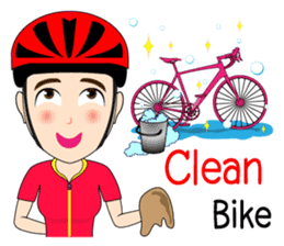 Kom Kom Cycling Sticker for Bicycle sticker #8865120