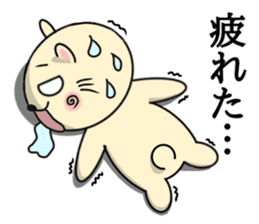 Circular-Ears-Cat sticker #8865403