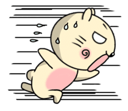 Circular-Ears-Cat sticker #8865415