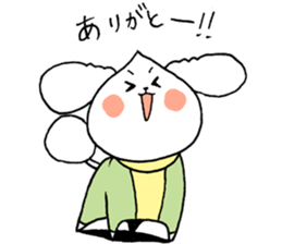 chestnut head poodle`hime` sticker #8865657