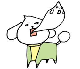 chestnut head poodle`hime` sticker #8865682