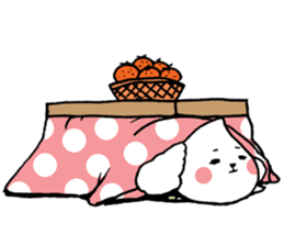 chestnut head poodle`hime` sticker #8865686