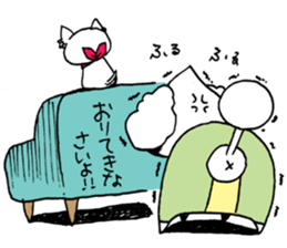 chestnut head poodle`hime` sticker #8865694