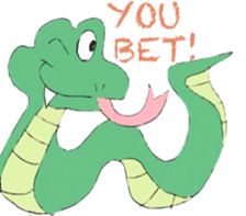 Nanae's animal comic sticker #8865787