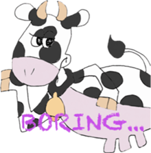 Nanae's animal comic sticker #8865791