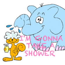 Nanae's animal comic sticker #8865806