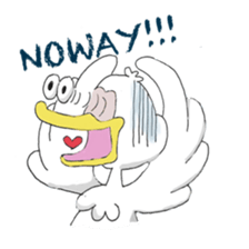 Nanae's animal comic sticker #8865810