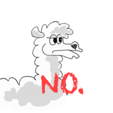 Nanae's animal comic sticker #8865814