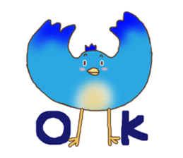 Life of the blue bird sticker #8865818