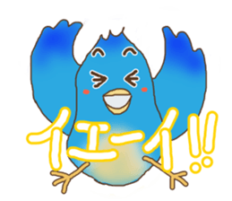 Life of the blue bird sticker #8865822