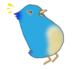Life of the blue bird sticker #8865825