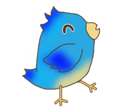 Life of the blue bird sticker #8865829