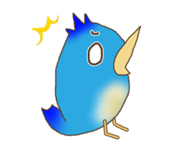 Life of the blue bird sticker #8865830
