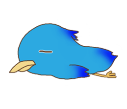 Life of the blue bird sticker #8865832