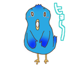 Life of the blue bird sticker #8865840
