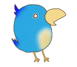 Life of the blue bird sticker #8865841