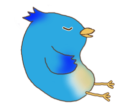 Life of the blue bird sticker #8865842