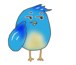 Life of the blue bird sticker #8865848