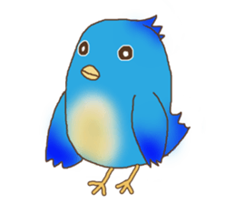Life of the blue bird sticker #8865849