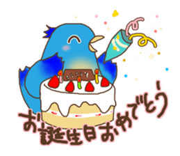 Life of the blue bird sticker #8865854