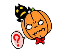 Mr. Pumpkin & Bat sticker #8865866