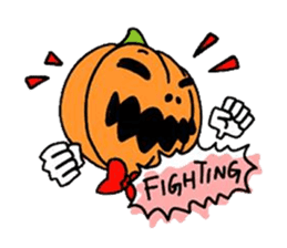 Mr. Pumpkin & Bat sticker #8865869