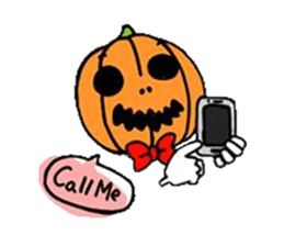 Mr. Pumpkin & Bat sticker #8865872