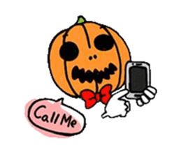 Mr. Pumpkin & Bat sticker #8865872