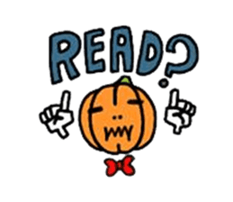 Mr. Pumpkin & Bat sticker #8865873